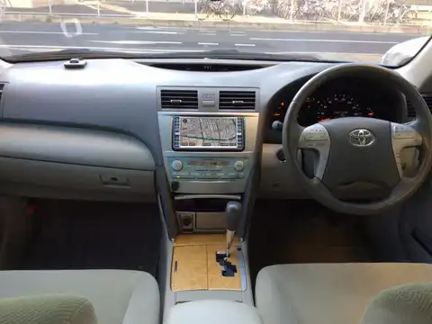 カタログ画像：カムリ （CAMRY） Ｇ リミテッドエディション 2006年1月 DBA-ACV40 2400cc ターコイズマイカメタリック 燃費11.4km / l 内装