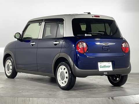 カタログ画像：アルトラパンＬＣ （ALTO LAPIN LC） Ｘ 2022年6月 5BA-HE33S 660cc ノクターンブルーパール ソフトベージュ 2トーンルーフ 燃費26.2km / l 外装