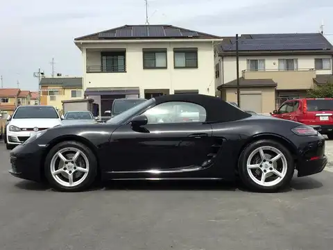 カタログ画像：７１８ボクスター （718 BOXSTER） ７１８ボクスター 2016年4月 ABA-982H1 2000cc ブラック 外装