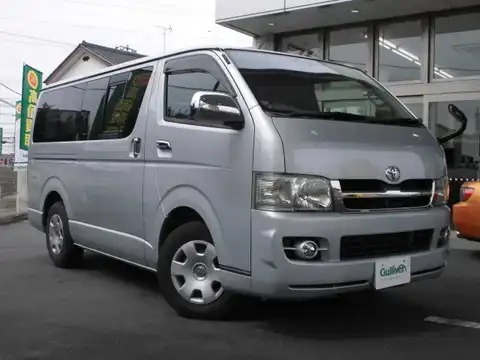 カタログ画像：ハイエースバン （HIACE VAN） スーパーＧＬ 2004年8月 KR-KDH200V 2500cc シルバーマイカメタリック メイン（その他）