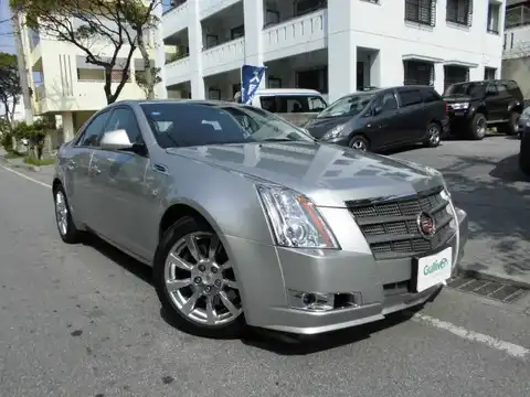 カタログ画像：キャデラックＣＴＳ （CADILLAC CTS） ３．６ 2008年1月 ABA-X322B 3600cc プラチナシルバー 燃費8.0km / l メイン（その他）