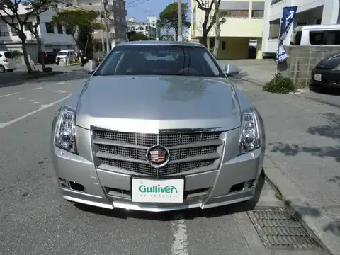 カタログ画像：キャデラックＣＴＳ （CADILLAC CTS） ３．６ 2008年1月 ABA-X322B 3600cc プラチナシルバー 燃費8.0km / l フロント