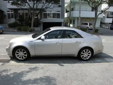 カタログ画像：キャデラックＣＴＳ （CADILLAC CTS） ３．６ 2008年1月 ABA-X322B 3600cc プラチナシルバー 燃費8.0km / l 外装