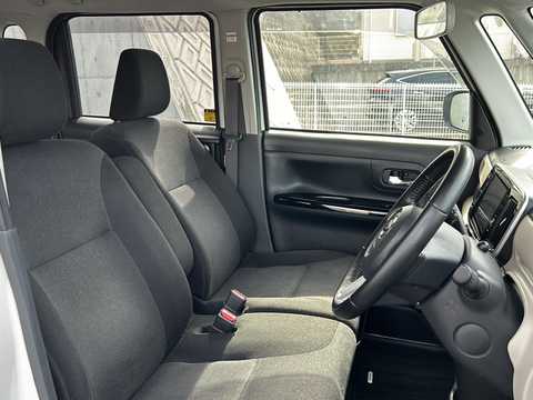 カタログ画像：ムーヴキャンバス （MOVE CANBUS） ＧブラックアクセントＶＳ ＳＡⅢ 2020年12月 5BA-LA810S 660cc パールホワイトⅢ 燃費19.6km / l 内装