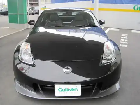 カタログ画像：フェアレディＺ （FAIRLADY Z） バージョンニスモ タイプ３８０ＲＳ 2007年6月 CBA-Z33 3800cc ダイヤモンドブラック（Ｐ） フロント