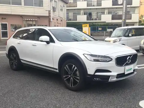 カタログ画像：Ｖ９０ （V90） クロスカントリー Ｔ５ ＡＷＤ サマム 2018年7月 DBA-PB420 2000cc アイスホワイト 燃費13.1km / l メイン（その他）