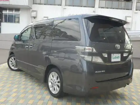 カタログ画像：ヴェルファイア （VELLFIRE） ３．５Ｚ プラチナムセレクション 2009年6月 DBA-GGH20W 3500cc グレーメタリック 燃費9.5km / l バック