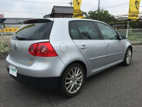 カタログ画像：ゴルフ （GOLF） ＧＴ ＴＳＩ 2007年8月 ABA-1KBLG 1400cc リフレックスシルバーメタリック 燃費14.0km / l バック