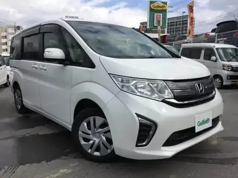 カタログ画像：ステップワゴン （STEPWAGON） Ｇ 2015年4月 DBA-RP1 1500cc ホワイトオーキッド・パール 燃費17.0km / l メイン（その他）