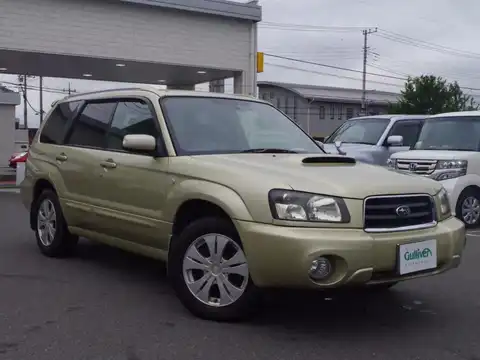 カタログ画像：フォレスター （FORESTER） ＸＴ 2004年4月 TA-SG5 2000cc シャンパンゴールド・オパール 燃費13.0km / l メイン（その他）