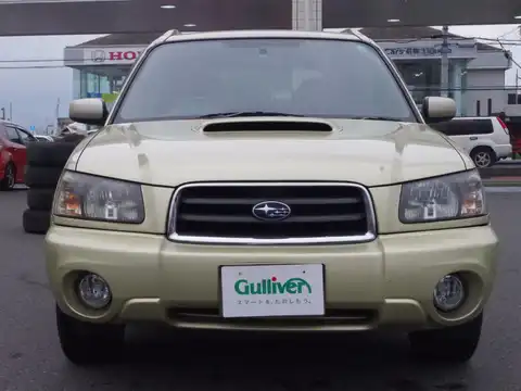 カタログ画像：フォレスター （FORESTER） ＸＴ 2004年4月 TA-SG5 2000cc シャンパンゴールド・オパール 燃費13.0km / l フロント