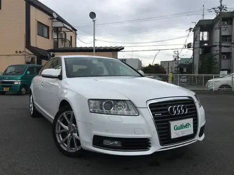 カタログ画像：Ａ６ （A6） ２．８ＦＳＩクワトロ 2009年1月 ABA-4FCCES 2800cc アイビスホワイト 燃費9.3km / l メイン（その他）