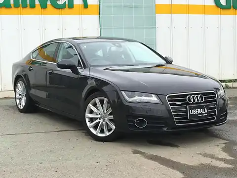 カタログ画像：Ａ７スポーツバック （A7 SPORTBACK） ３．０ＴＦＳＩクワトロ 2013年7月 DBA-4GCGWC 3000cc ファントムブラックパールエフェクト 燃費11.0km / l メイン（その他）