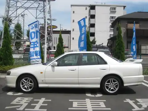 カタログ画像：スカイライン （SKYLINE） ２５ＧＴ－Ｘ 1998年5月 GF-ER34 2500cc ホワイト 燃費10.6km / l 外装