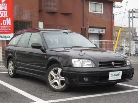 カタログ画像：レガシィツーリングワゴン （LEGACY TOURING WAGON） ＴＳタイプＲ リミテッド 1998年11月 GF-BH5 2000cc ブラック・マイカ 燃費11.8km / l メイン（その他）