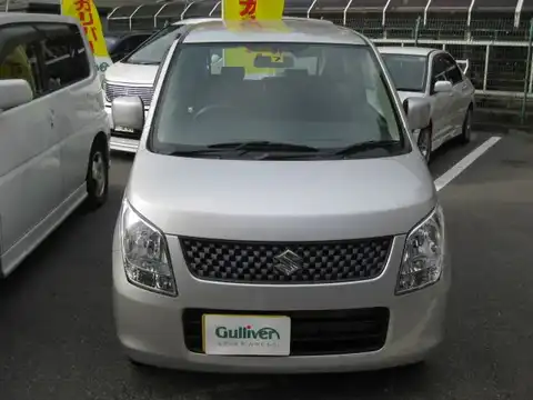 カタログ画像：ワゴンＲ （WAGON R） ＦＡ 2008年9月 DBA-MH23S 660cc シルキーシルバーメタリック 燃費20.0km / l フロント