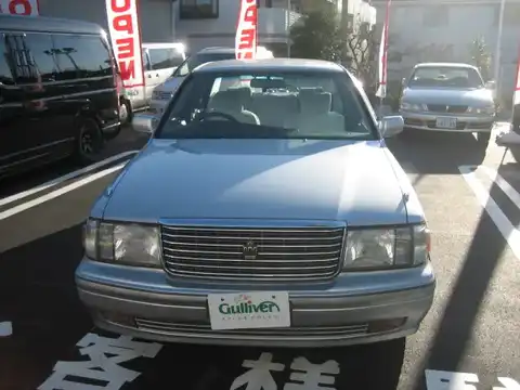 カタログ画像：クラウン （CROWN） ロイヤルサルーンＦｏｕｒ 1998年8月 GF-JZS153 2500cc シルバーメタリック 燃費8.5km / l フロント