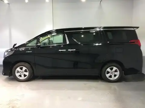 カタログ画像：アルファードハイブリッド （ALPHARD HYBRID） ハイブリッドＸ 2015年1月 DAA-AYH30W 2500cc ブラック 燃費18.4km / l 外装