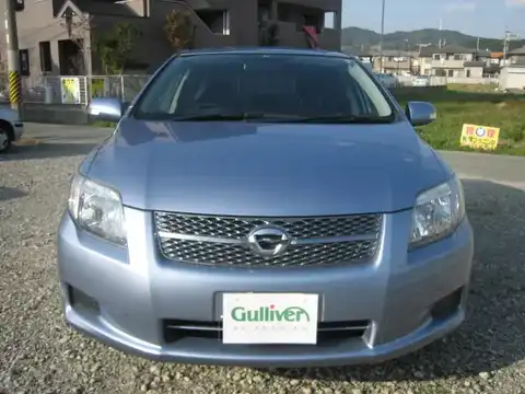 カタログ画像：カローラフィールダー （COROLLA FIELDER） １．５Ｘ Ｇエディション 2006年10月 DBA-NZE141G 1500cc ライトブルーマイカメタリック 燃費18.0km / l フロント