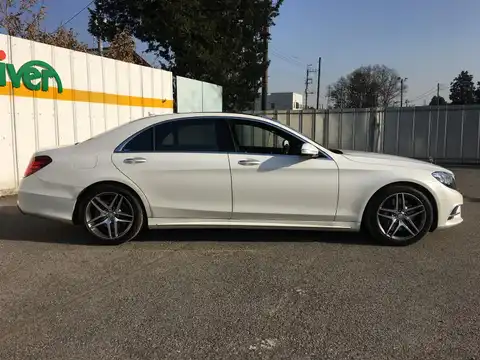 カタログ画像：Ｓクラス （S-CLASS） Ｓ５５０ロング 2014年4月 DBA-222182 4700cc ダイヤモンドホワイト（Ｍ） 燃費10.1km / l 外装