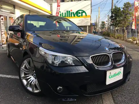 カタログ画像：５シリーズ （5 SERIES） ５３０ｉ 2007年6月 ABA-NU30 3000cc モナコ・ブルーメタリック 燃費9.4km / l メイン（その他）