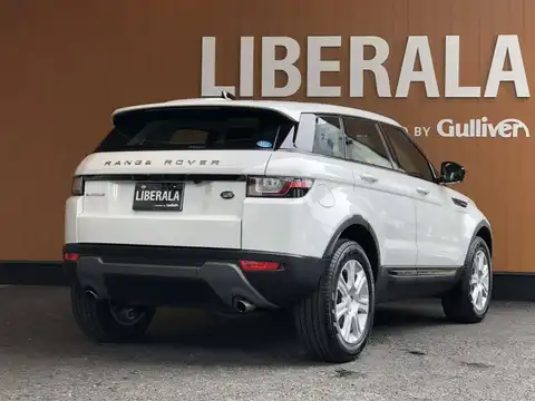 カタログ画像：レンジローバーイヴォーク （RANGE ROVER EVOQUE） フリースタイル プラス 2018年7月 DBA-LV2XB 2000cc フジ・ホワイト 燃費10.6km / l バック