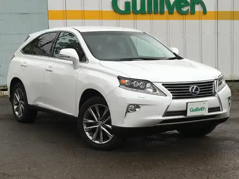 カタログ画像：ＲＸ （RX） ＲＸ４５０ｈ バージョンＬ 2012年4月 DAA-GYL15W 3500cc ホワイトパールクリスタルシャイン 燃費16.8km / l メイン（その他）