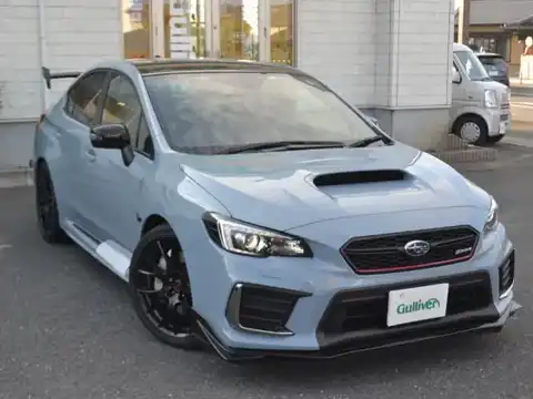 カタログ画像：ＷＲＸ ＳＴＩ （WRX STI） Ｓ２０８ ＮＢＲチャレンジパッケージ カーボンリヤウイング 2017年11月 CBA-VAB 2000cc クールグレーカーキ メイン（その他）