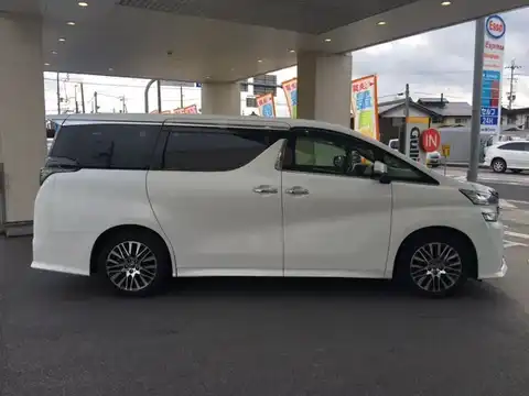 カタログ画像：ヴェルファイア （VELLFIRE） ３．５ＺＡ 2015年1月 DBA-GGH35W 3500cc ホワイトパールクリスタルシャイン 燃費9.3km / l 外装