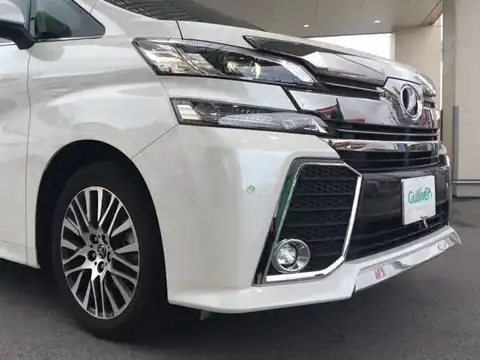 カタログ画像：ヴェルファイア （VELLFIRE） ３．５ＺＡ Ｇエディション 2015年1月 DBA-GGH35W 3500cc ホワイトパールクリスタルシャイン 燃費9.1km / l 外装