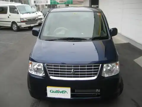 カタログ画像：ｅＫワゴン （EK WAGON） Ｇ 2008年8月 DBA-H82W 660cc ダークブルーマイカ フロント