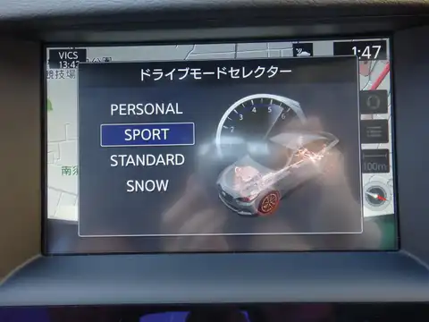 カタログ画像：スカイライン （SKYLINE） ２００ＧＴ－ｔタイプＳＰ 2015年12月 DBA-YV37 2000cc ＨＡＧＡＮＥブルー（Ｍ） 燃費13.0km / l 内装