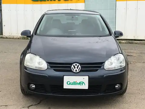 カタログ画像：ゴルフ （GOLF） ２５Ｍエディション 2007年5月 GH-1KBLP 1600cc ブルーグラファイトパールエフェクト 燃費12.8km / l フロント