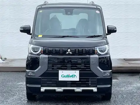 カタログ画像：デリカミニ （DELICA MINI） Ｇ プレミアム 2023年5月 5AA-B34A 660cc ブラックマイカ 燃費20.9km / l フロント