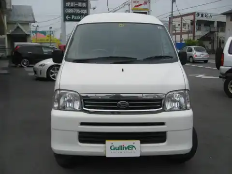 カタログ画像：アトレーワゴン （ATRAI WAGON） ツーリングターボ ハイルーフ 2001年1月 GF-S220G 660cc ホワイト 燃費16.4km / l フロント