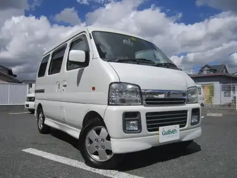 カタログ画像：エブリイワゴン （EVERY WAGON） ジョイポップ 2004年4月 TA-DA62W 660cc パールホワイト 燃費15.2km / l メイン（その他）