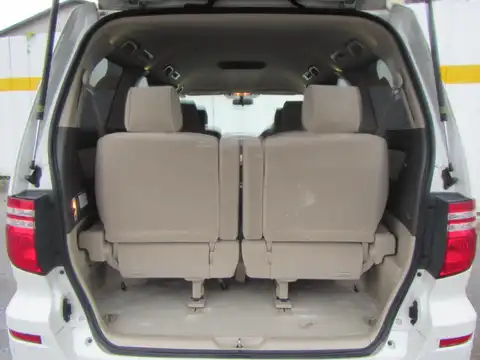 カタログ画像：アルファードＧ （ALPHARD G） ＭＸ Ｌエディション サイドリフトアップシート装着車 2005年4月 TA-MNH15W 3000cc ホワイトパールマイカ 燃費8.6km / l 内装