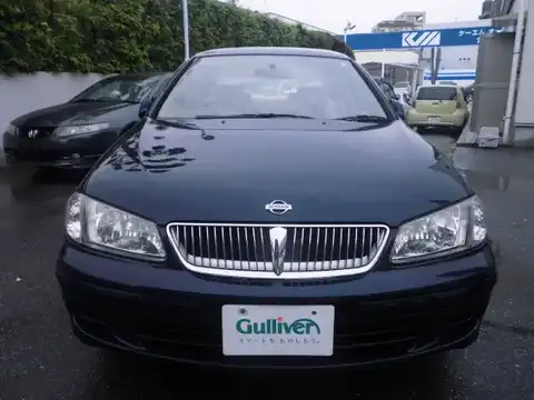 カタログ画像：ブルーバードシルフィ （BLUEBIRD SYLPHY） １５ｉ 2002年4月 TA-FG10 1500cc エクセレントブルー（Ｐ） 燃費17.6km / l フロント