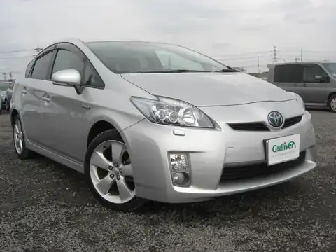 カタログ画像：プリウス （PRIUS） Ｇツーリングセレクション 2009年5月 DAA-ZVW30 1800cc シルバーメタリックorアイスバーグシルバーマイカメタリック 燃費35.5km / l メイン（その他）