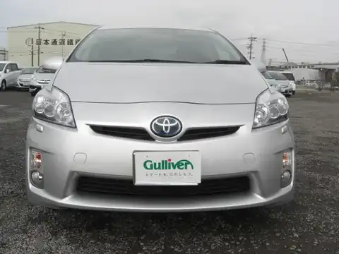 カタログ画像：プリウス （PRIUS） Ｇツーリングセレクション 2009年5月 DAA-ZVW30 1800cc シルバーメタリックorアイスバーグシルバーマイカメタリック 燃費35.5km / l フロント