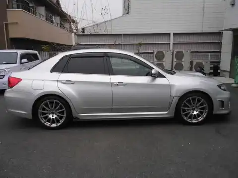 カタログ画像：インプレッサ （IMPREZA） ＷＲＸ ＳＴＩ Ａライン タイプＳ パッケージ 2012年7月 CBA-GVF 2500cc アイスシルバー・メタリック 燃費9.0km / l 外装