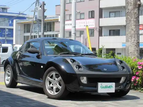 カタログ画像：スマートロードスター （SMART ROADSTER） リミテッド 2006年3月 GH-452434 700cc ジャックブラック 燃費18.4km / l メイン