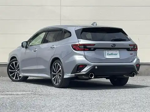 カタログ画像：レヴォーグ （LEVORG） ＳＴＩスポーツＲ－ブラックリミテッド 2024年12月 5BA-VNH 2400cc アイスシルバー・メタリック 燃費11.0km / l バック
