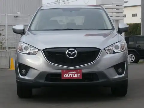 カタログ画像：ＣＸ－５ （CX-5） ２０Ｓ 2012年9月 DBA-KEEFW 2000cc アルミニウムメタリック 燃費16.0km / l フロント