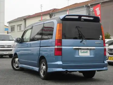 カタログ画像：ステップワゴン （STEPWAGON） Ｉ 2001年4月 LA-RF4 2000cc アクアブリーズオパール・メタリック 燃費11.8km / l 外装