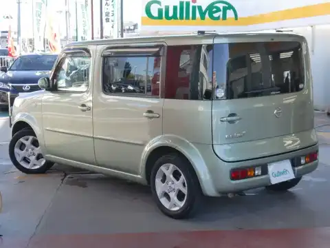 カタログ画像：キューブキュービック （CUBE CUBIC） ＥＸ 2003年9月 UA-BGZ11 1400cc ユーカリグリーン（Ｍ） 燃費16.0km / l バック