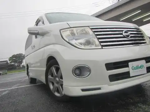 カタログ画像：エルグランド （ELGRAND） ハイウェイスター アーバンセレクション Ｊパッケージ 2006年12月 CBA-E51 3500cc ホワイトパール（３Ｐ） 燃費8.2km / l 外装