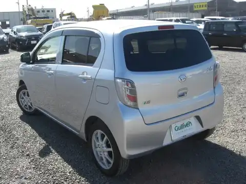 カタログ画像：ミライース （MIRA E:S） Ｇ ＳＡ 2014年4月 DBA-LA300S 660cc ブライトシルバーメタリック 燃費33.4km / l バック