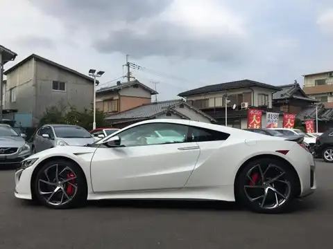 カタログ画像：ＮＳＸ （NSX） ベースグレード 2017年2月 CAA-NC1 3500cc 130Rホワイト 燃費12.4km / l 外装