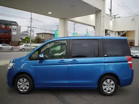 カタログ画像：ステップワゴン （STEPWAGON） Ｇ 2011年8月 DBA-RK2 2000cc アオゾラブルー・メタリック 燃費11.8km / l 外装